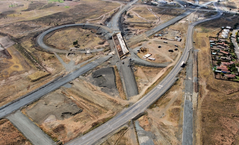 N1-N9 Interchange during construction